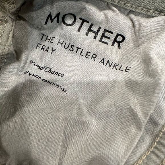 Mother hustler ankle fray jeans green - Picture 6 of 7